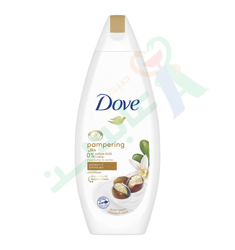 DOVE SHOWER shea butter with vanilla 500ML