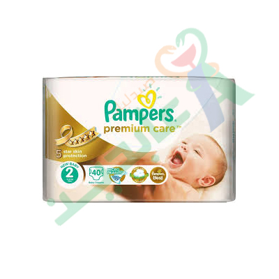 PAMPERS PREMIUM CARE SIZE (2) 40 pieces