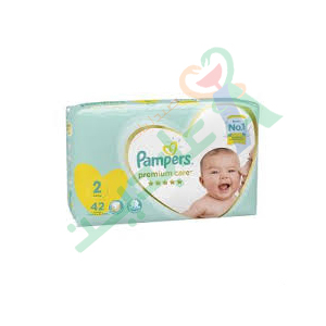 PAMPERS PREMIUM CARE SIZE (2) 42 pieces