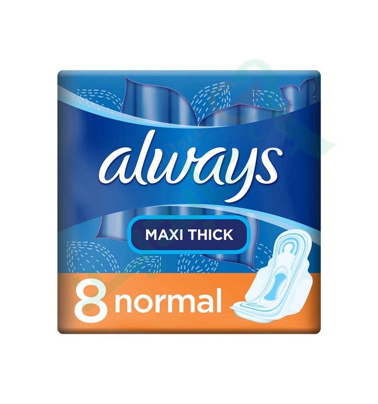 ALWAYS MAXI THICK NORMAL 8 Piece