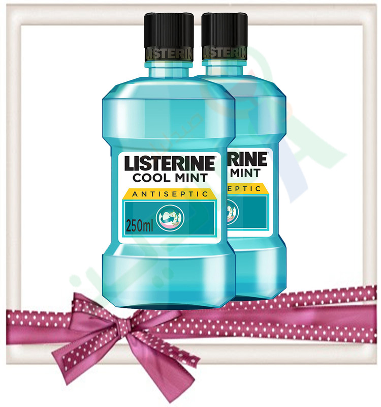 LISTERINE COOL MINT MOUTH WASH 250ML +1 DISCOUNT30%