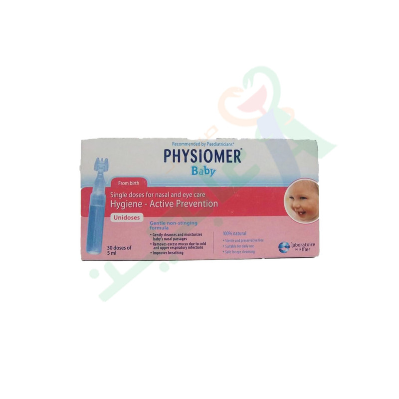 PHYSIOMER BABY UNIDOSES 5 ML 30 DOSES