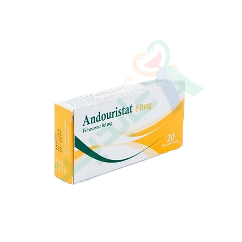 ANDOURISTAT  80 MG  20 TABLET