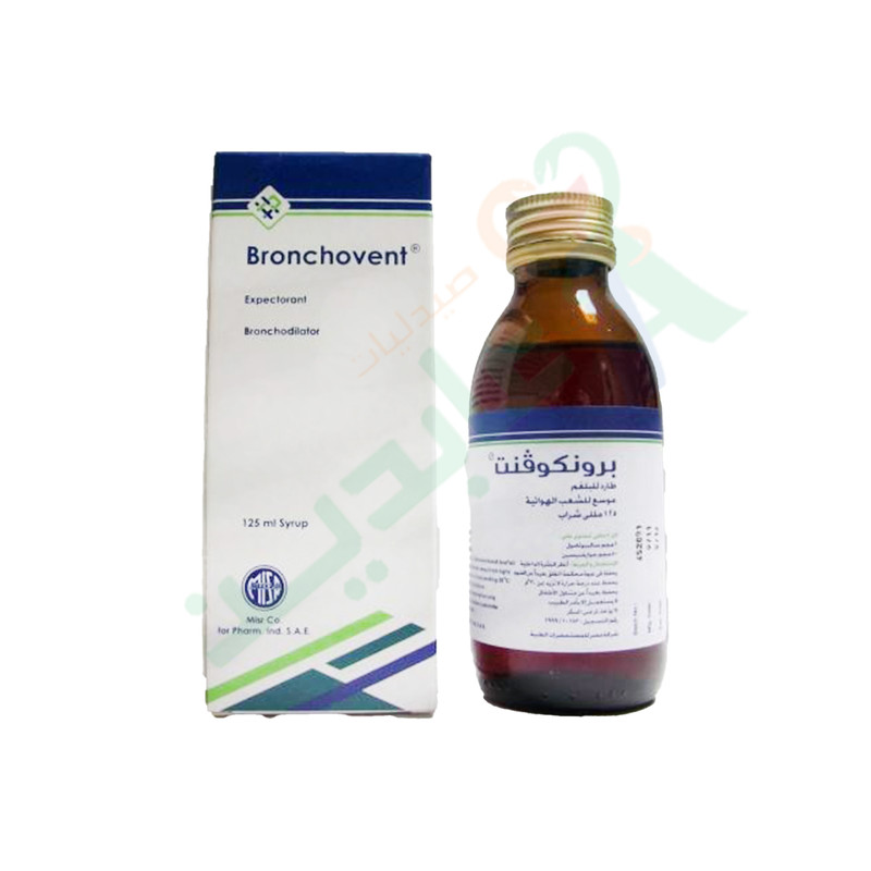 BRONCHOVENT  SYRUP 125 ML