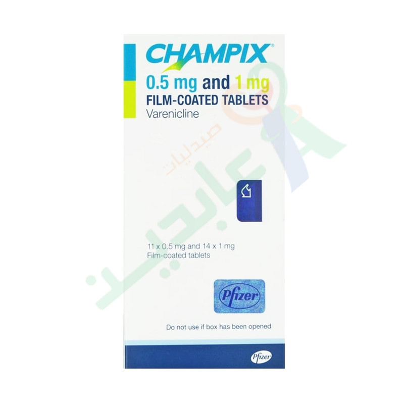 CHAMPIX 0.5 MG + 1 MG 24 TABLET