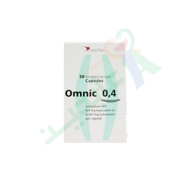 OMNIC 0.4 MG 30 CAPSULES