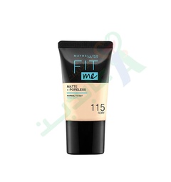[71800] MAYBELLINEE FIT ME FOUNDATION    115 30ML
