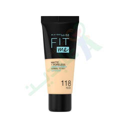 [94908] MAYBELLINEE FIT ME FOUNDATION    118 30ML