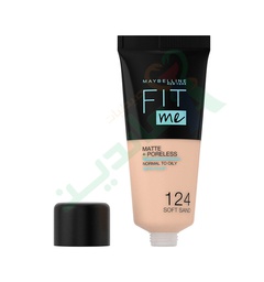 [95563] MAYBELLINEE FIT ME FOUNDATION    124 30ML