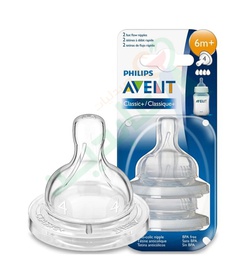 [95203] AVENT CLASSIC 6-18Month  tetine 2 pieces