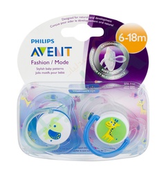 [70023] AVENT ORTHODONTIC FASHION 6-18 Month