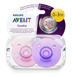 [6981] AVENT SOOTHIE GIRL0-3 Month SCF194/02