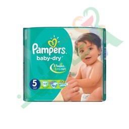[67579] PAMPERS BABY DRY SIZE (5) 44pieces
