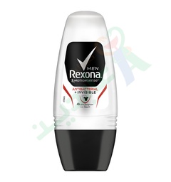 [95252] REXONA ROLL ON ANTIBACTER+INVISIBLE 50ML FORN MEN 20%DISCOUNT