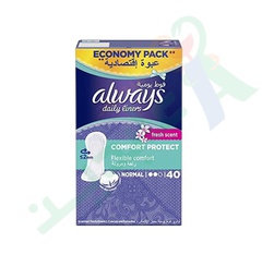[77137] ALWAYS DAILY COMFORT PROTECT NORMAL 40 DIAPER