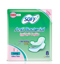 [96329] SOFY ANTI BACTERIAL LONG ULTRA THICK 8PADS 2137