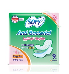 [96333] SOFY ANTI BACTERIAL REGULAR ULTRA THICK 9PADS 2113