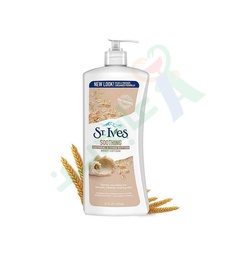 [3258] ST.IVES SOOTHING SHEA BUTTER BODY LOTION 621 ML