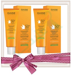[38666] BABE FOTOPROTECTOR FACIAL OIL-FREE 50+ 1 FREE
