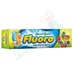 [50317] FLUORO KIDS GEL TOOTHPASTE FRUITS 50GM