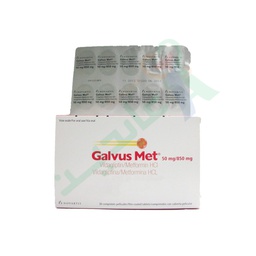 [52457] GALVUS MET 50/850 MG 30 TABLET