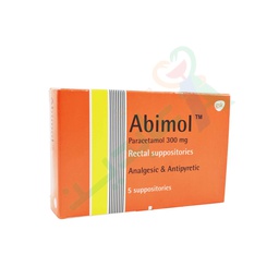 [45178] ABIMOL INF 300 MG 5 SUPPOSITORIES