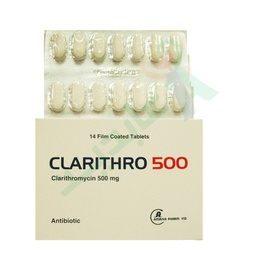 [37242] CLARITHRO 500 MG 14 TABLET