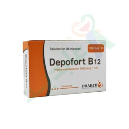 [25445] DEPOFORT B12 2  AMPULES