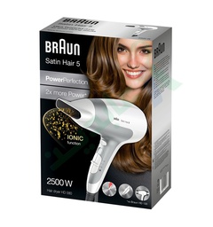 [96375] BRAUN SATIN HAIR 5 HAIR DRYER HD 580