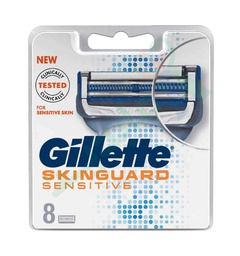 [95087] GILLETTE SKIN GUARD SENSITIVE 8 PCS
