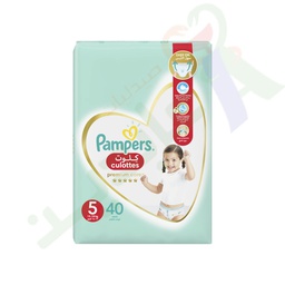 [12217] PAMPERS CULOTTES PREMIUM CARE (5) 40 PANTS