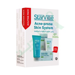 [96894] STARVILLE CLENSER+ACNE CREAM+ACNE SOAP SPECIAL OFF