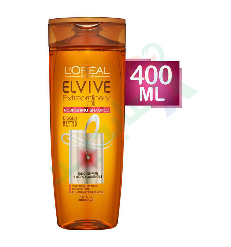 LOREAL ELVIVE SHAMPOO EXTRAORDINARY OIL NORMAL 400ML--