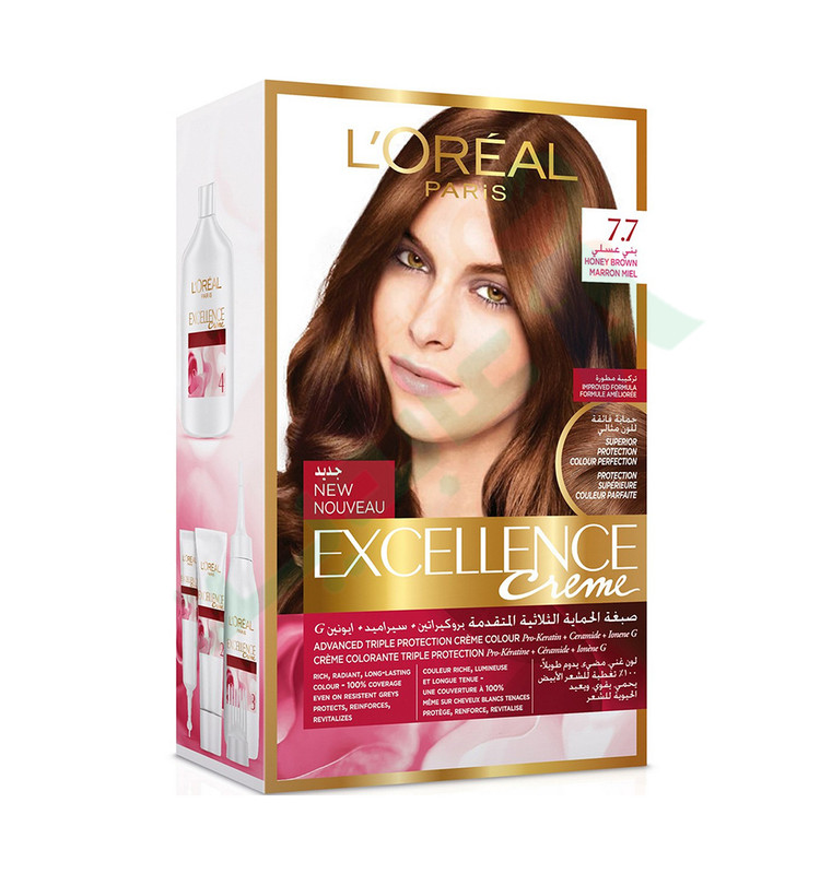 LOREAL EXCELLENCE CREAM  7.7--
