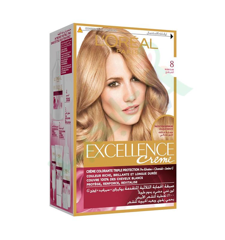 LOREAL EXCELLENCE CREAM  8