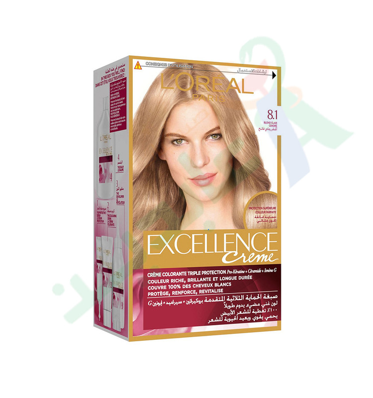 LOREAL EXCELLENCE CREME  8.1