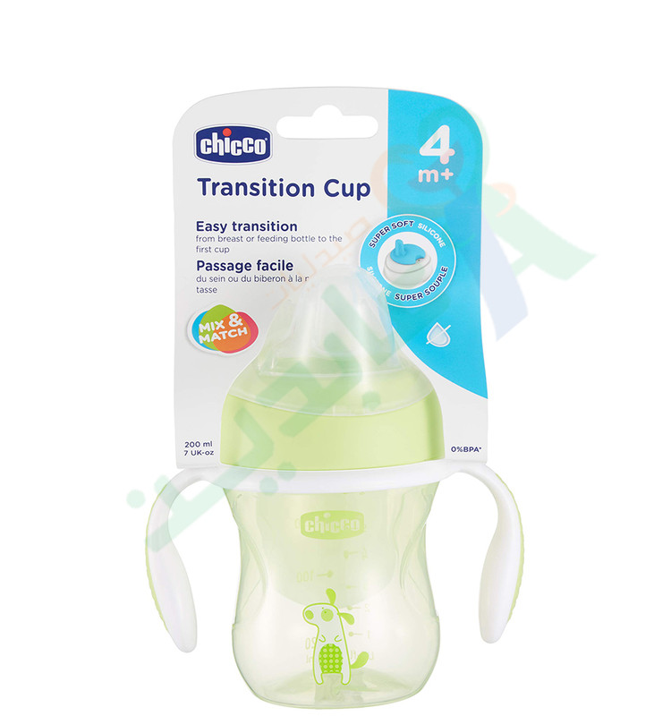 CHICCO TRANSITION CUP 4+MONTH 200 ML 1264