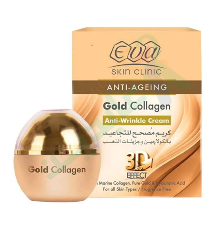 EVA (COLLAGEN) GOLD ANTI WRINKLE CR. 50ML--