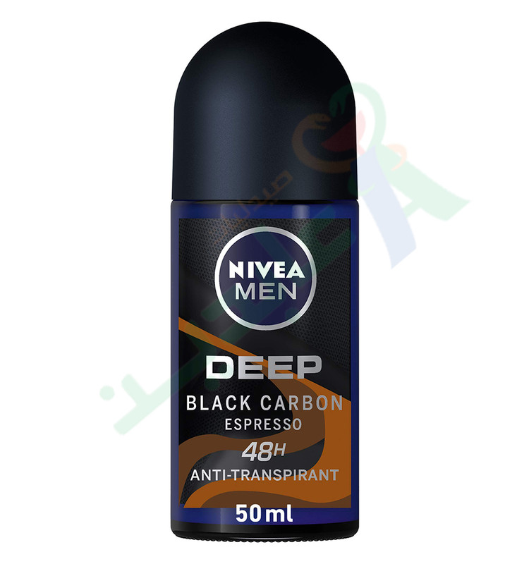 NIVEA MEN DEEP BLACK&CARBON ESPRESSO ROLL ON 50ML