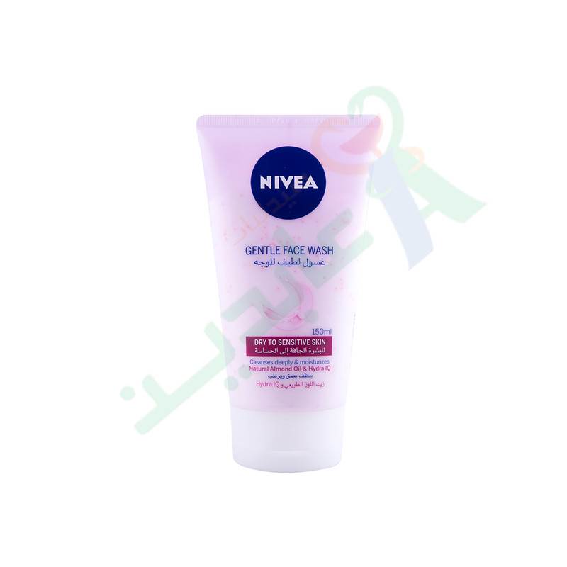 NIVEA GENTLE FACE WASH 150ML DRY SKIN