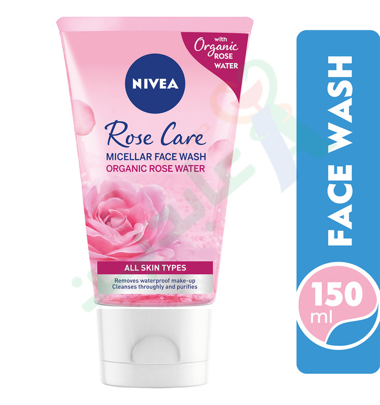 NIVEA MICELLAIR ROSE WATER FACE WASH 150ML