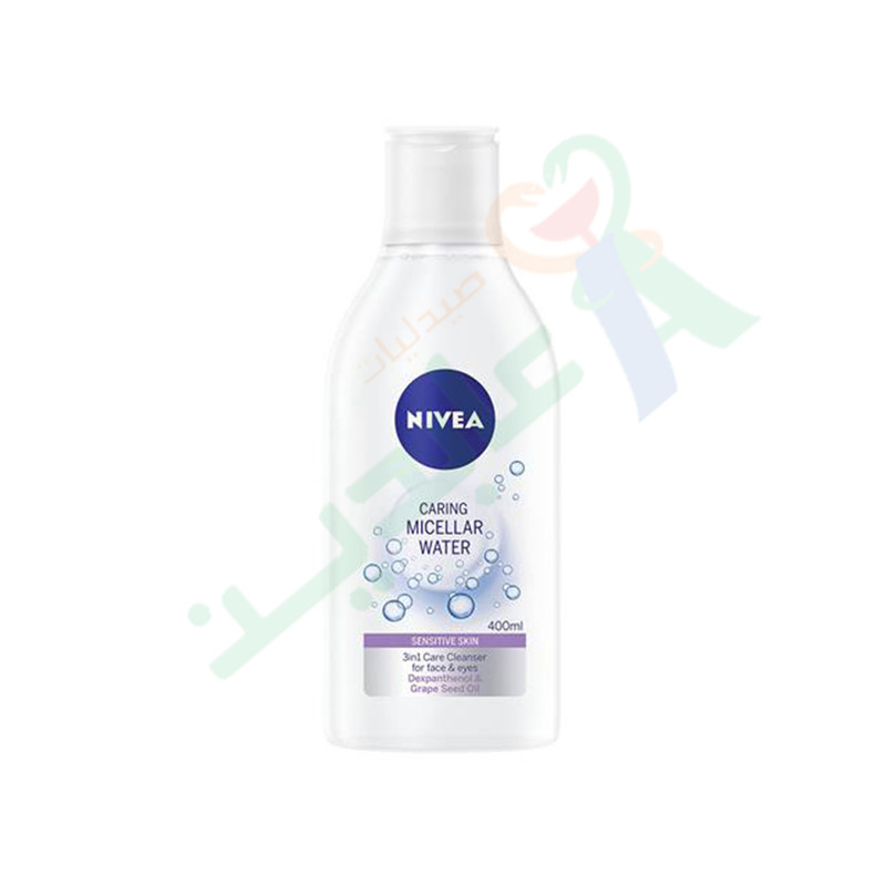 NIVEA MICELLAIR WATER SENSIT MAKE UP REMOVER 400ML