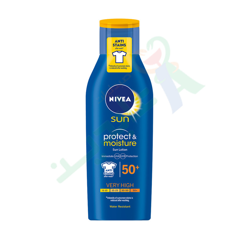 NIVEA SUN LOTION PROTECT & MOISTURE 50+ 200 ML