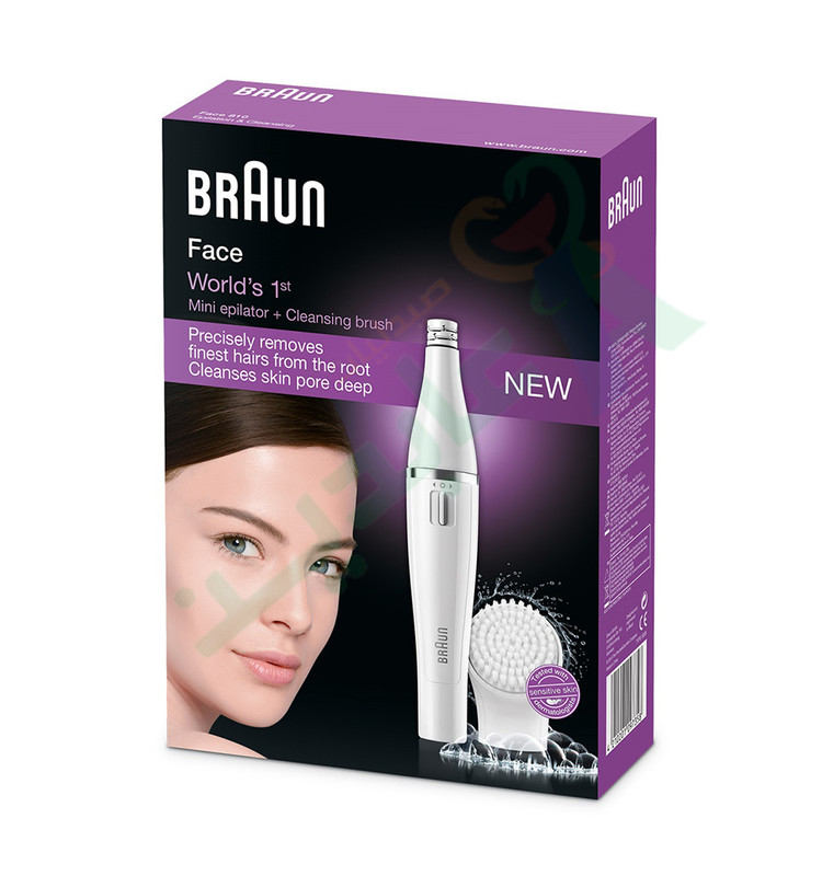 BRAUN FACE SPA FACIAL EPILATOR & CLEANCING BRUSH