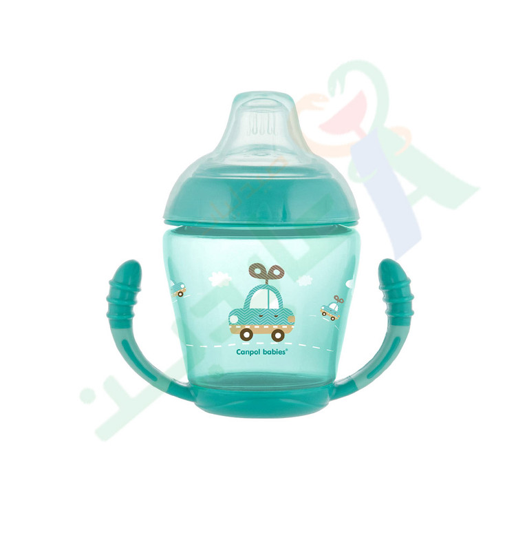 CANPOL BABIES NON SPIL CUP SOFT SILICONE 9+MONTH230ML