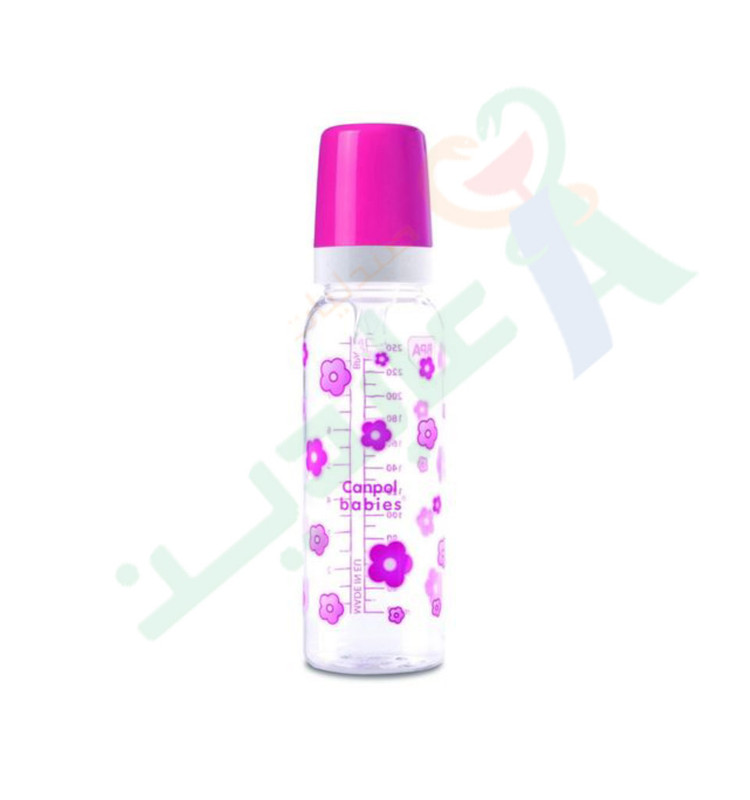 CANPOL BABIES PLASTIC BOTTLE 3+MONTH 240 ML NO.11/810