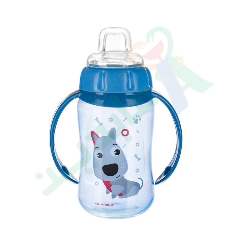 CANPOL BABIES TRAINING CUP SILICONE+6MONTH 320ML 56/512