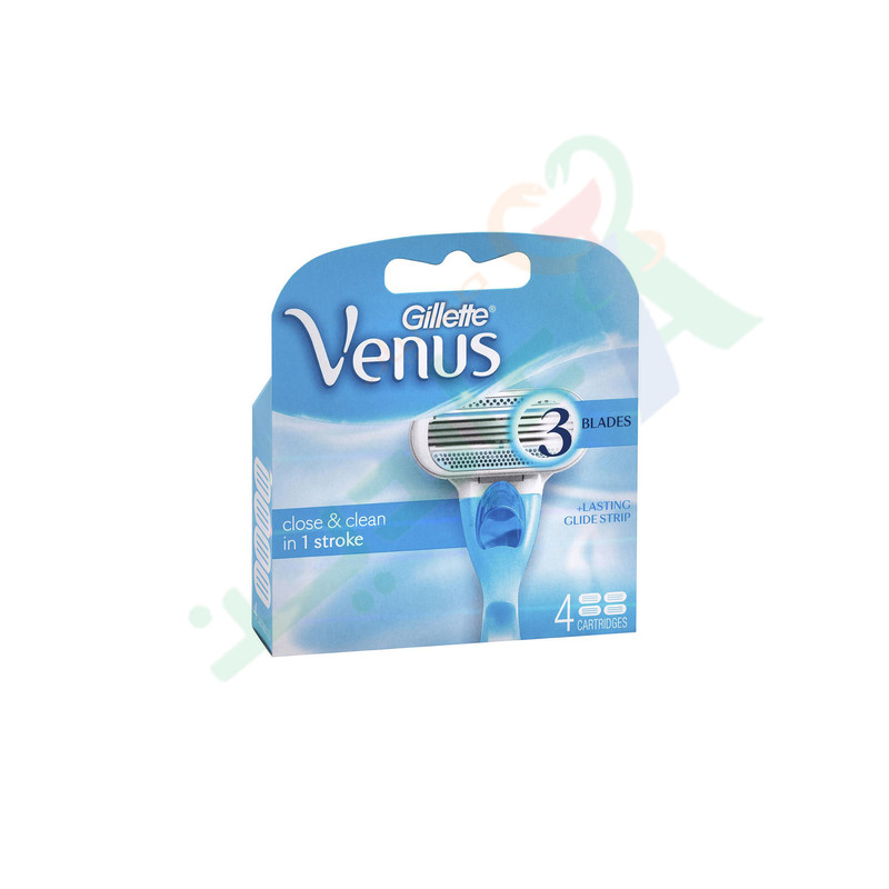 GILLETTE VENUS CLOSE*CLEAN SMOOTH 4 BLADES WOMEN