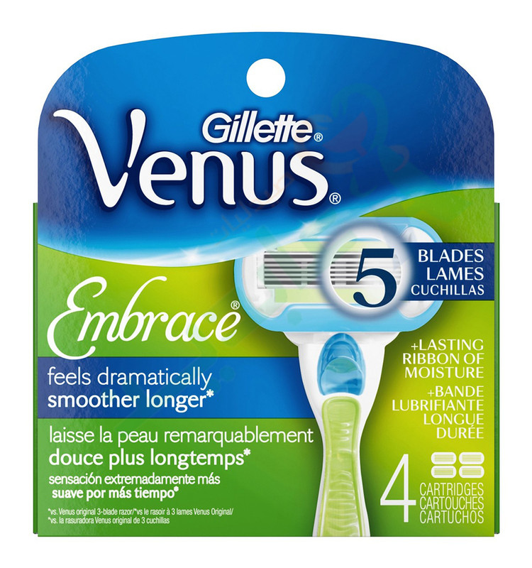 GILLETTE VENUS EMBRACE 4 BLADES