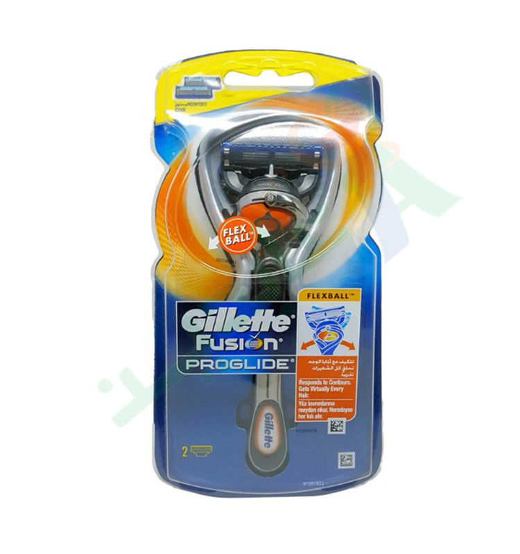 GILLETTE FUSION PROGLIDE FLEXBALL+2BLADES